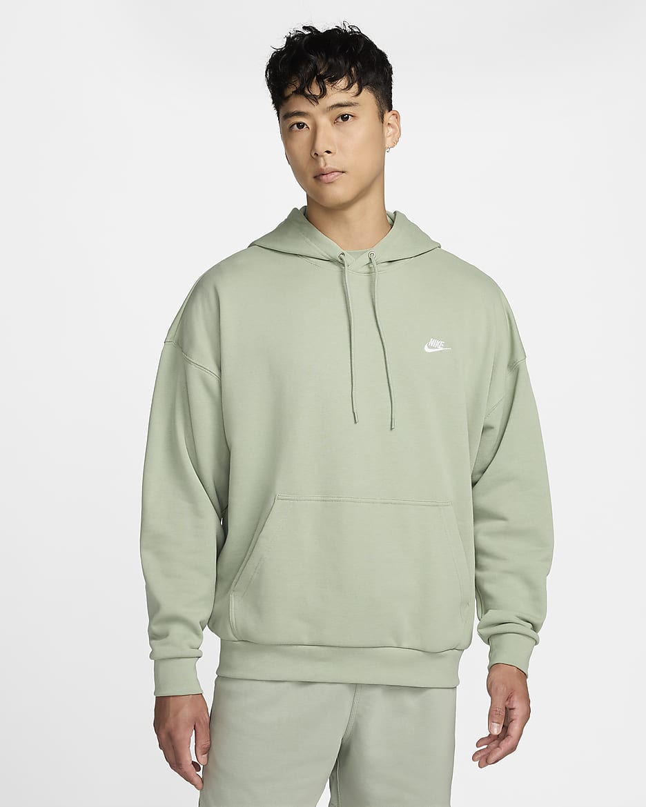 Men's nike club hoodie hotsell